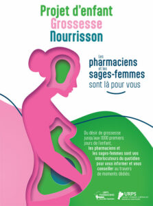 Flyer projet d'enfant Grossesse nourrisson